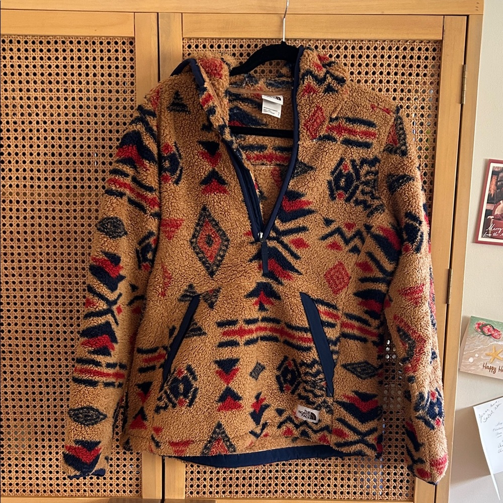 The North Face Multicolor Fleece Jacket Sz Small